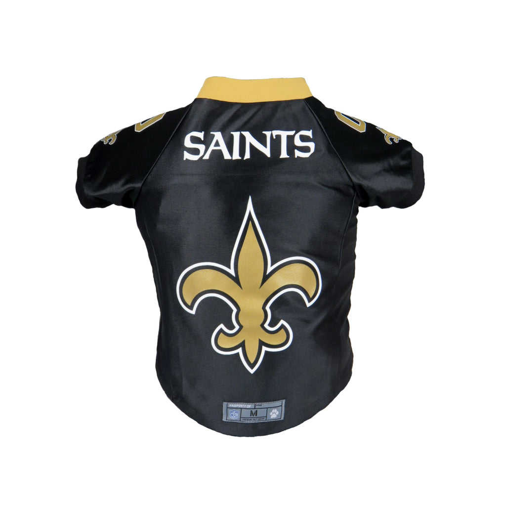 New Orleans Saints Pet Premium Jersey - Medium - staygoldendoodle.com