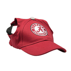 Alabama Crimson Tide Pet Baseball Hat - staygoldendoodle.com