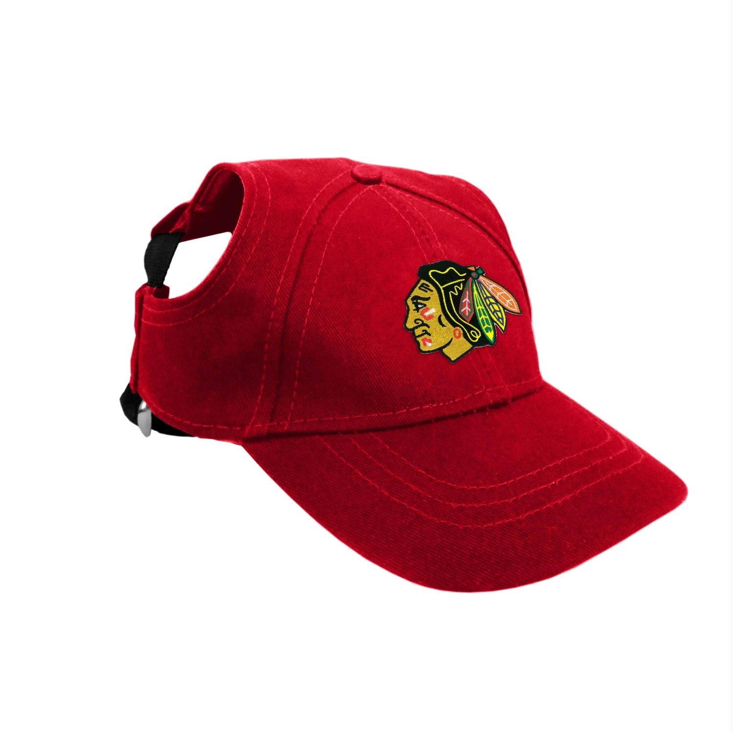 Chicago Blackhawks Pet Baseball Hat - staygoldendoodle.com