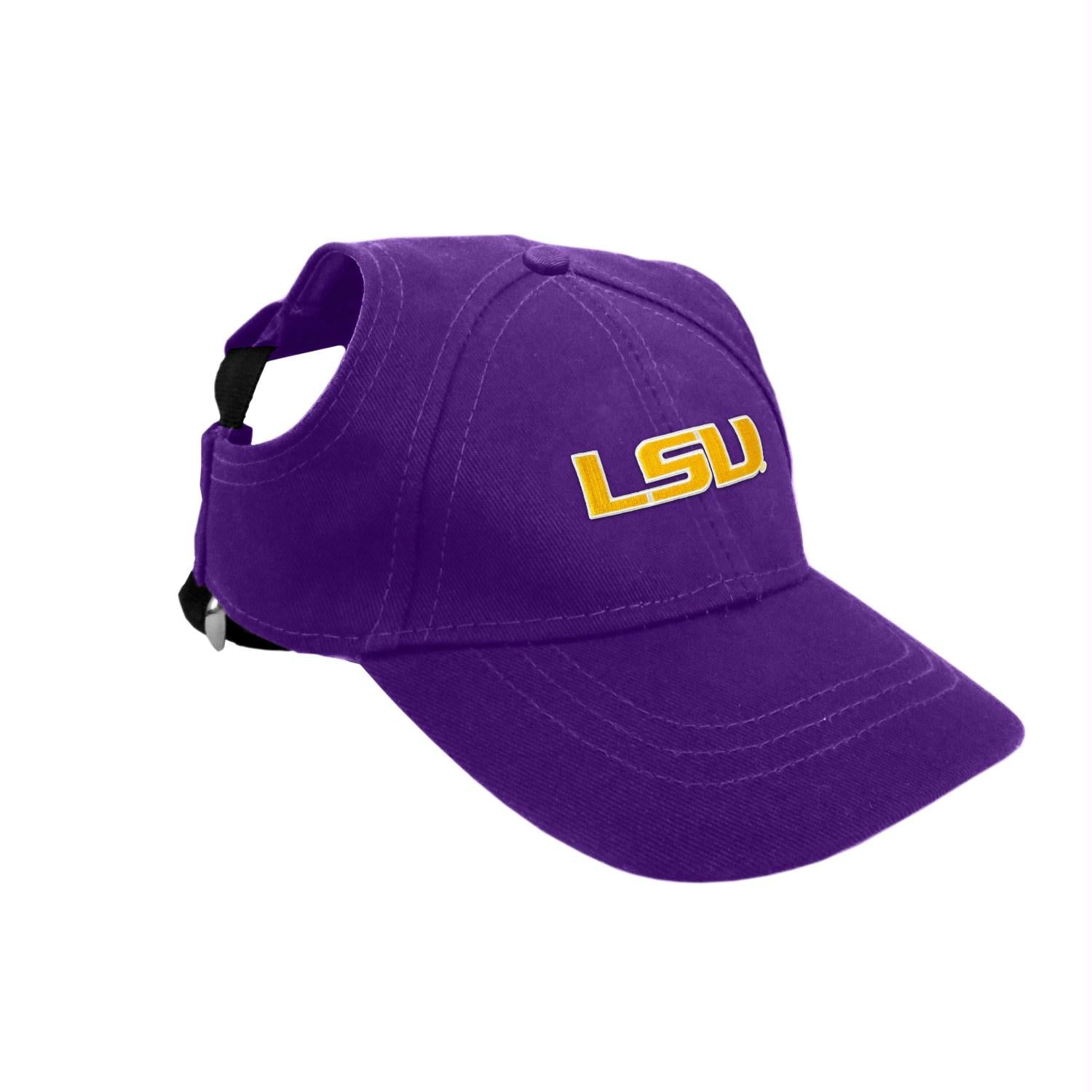 LSU Tigers Pet Baseball Hat - staygoldendoodle.com