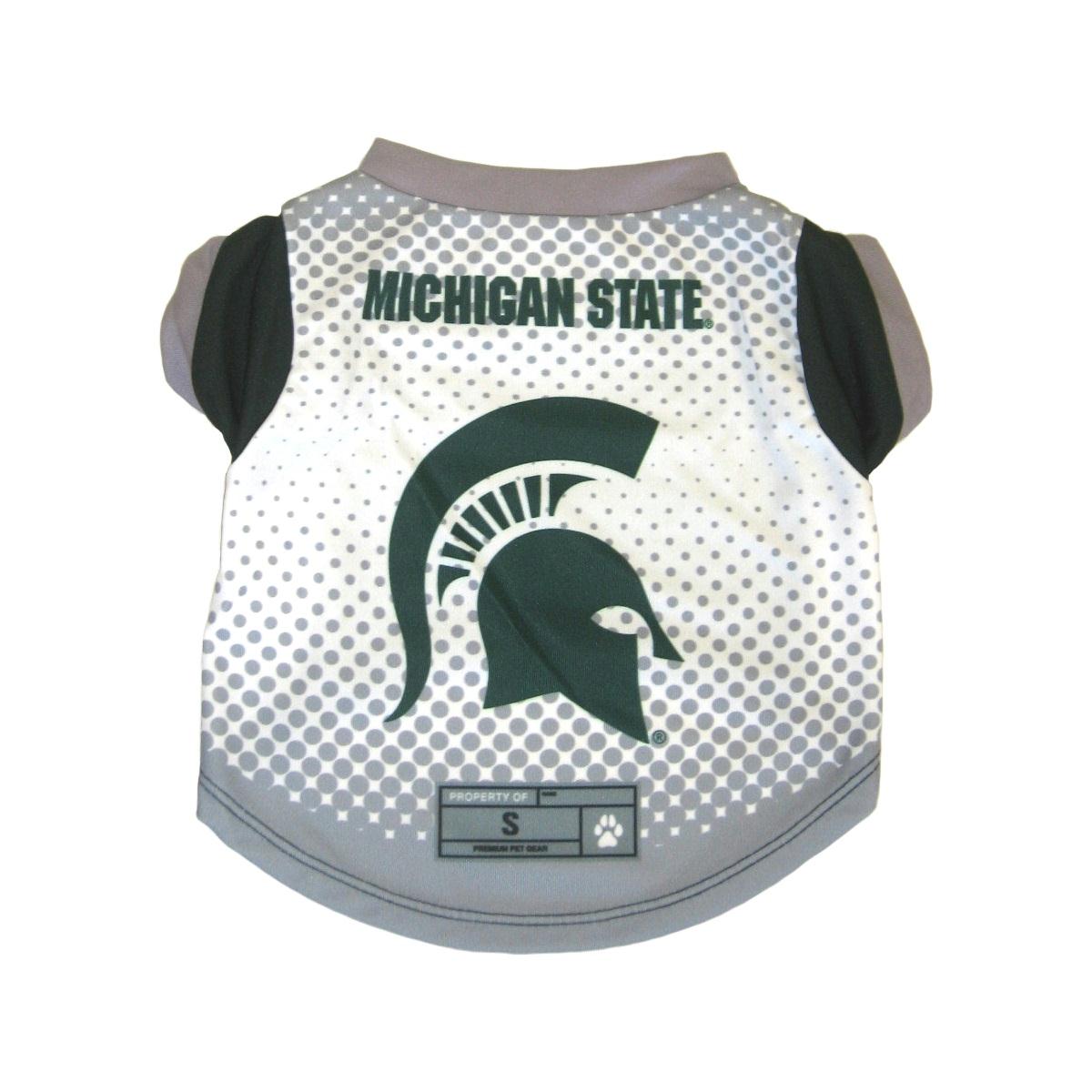 Michigan State Spartans Pet Performance Tee - staygoldendoodle.com