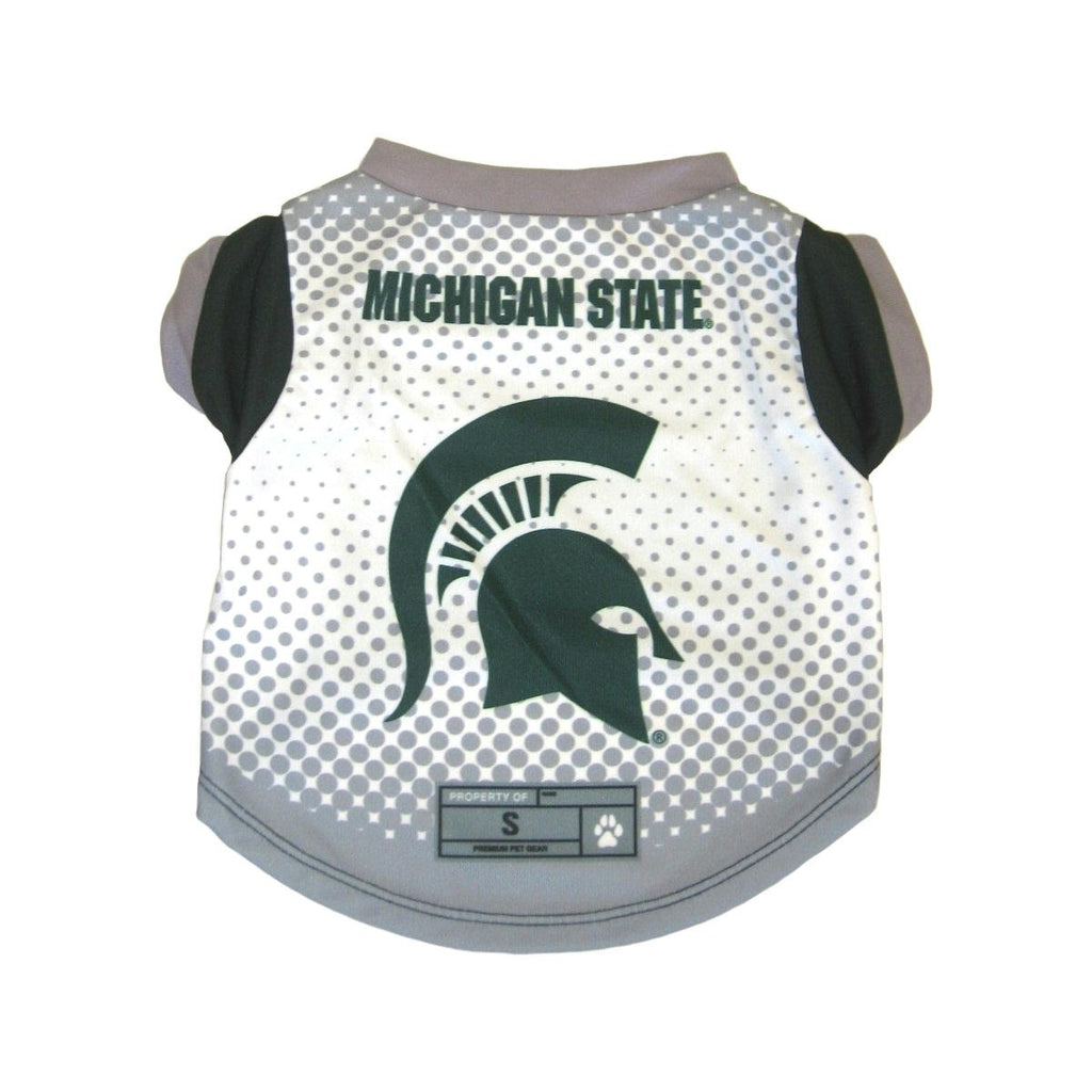 Michigan State Spartans Pet Performance Tee - staygoldendoodle.com