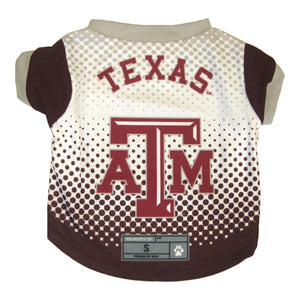 Texas A&M Aggies Pet Performance Tee - staygoldendoodle.com