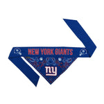 New York Giants Pet Reversible Paisley Bandana - staygoldendoodle.com
