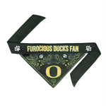 Oregon Ducks Pet Reversible Paisley Bandana - staygoldendoodle.com