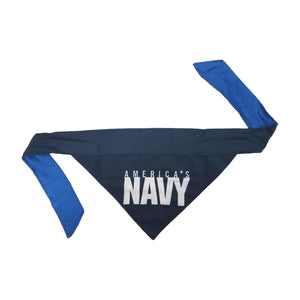 US Navy Pet Reversible Bandana - Small - staygoldendoodle.com