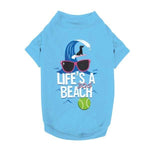 Life's A Dog Beach T-Shirt - staygoldendoodle.com