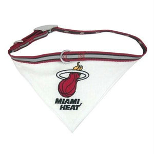 Miami Heat Dog Collar Bandana - staygoldendoodle.com