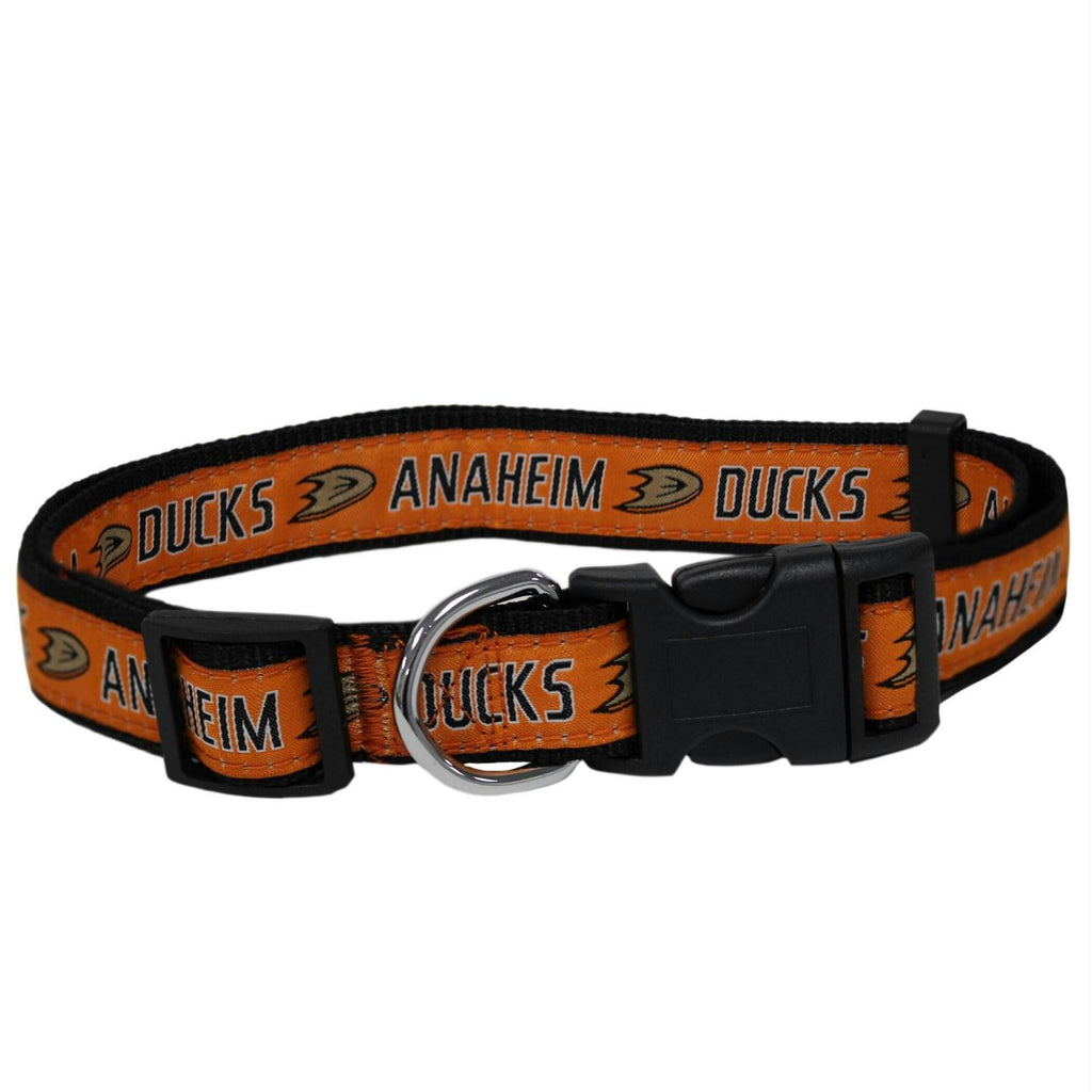 Anaheim Ducks Pet Collar by Pets First - staygoldendoodle.com
