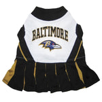 Baltimore Ravens Cheerleader Dog Dress - staygoldendoodle.com