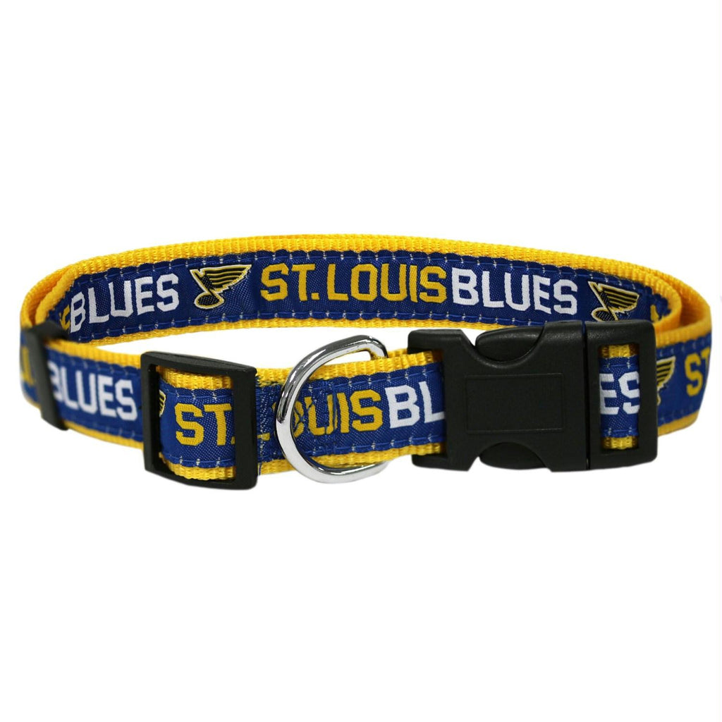 St. Louis Blues Pet Collar by Pets First - staygoldendoodle.com