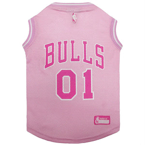 Chicago Bulls Pet Pink Jersey - staygoldendoodle.com