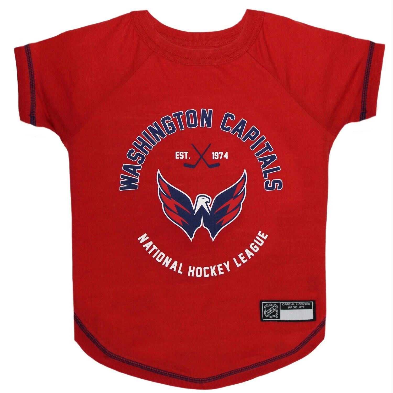 Washington Capitals Pet T-Shirt - staygoldendoodle.com