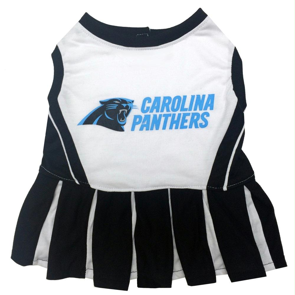 Carolina Panthers Cheerleader Pet Dress - staygoldendoodle.com