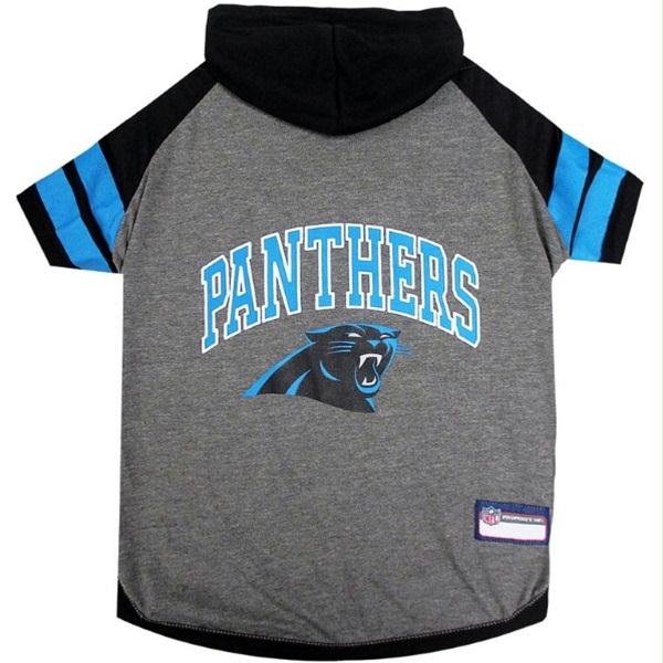 Carolina Panthers Pet Hoodie T-Shirt - staygoldendoodle.com