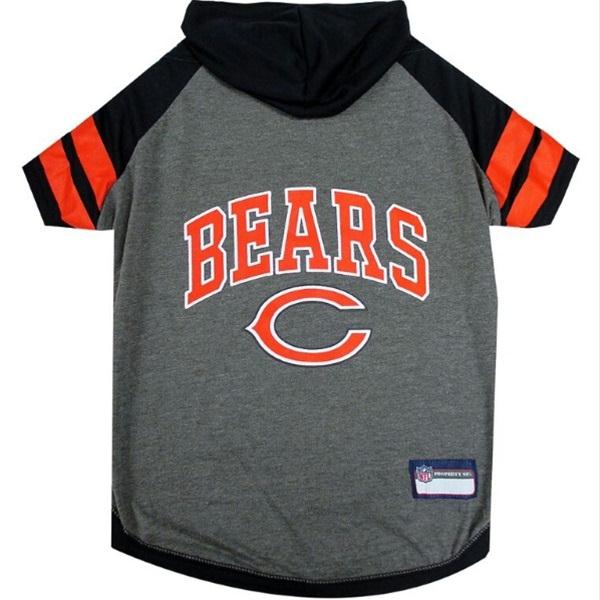 Chicago Bears Pet Hoodie T-Shirt - staygoldendoodle.com
