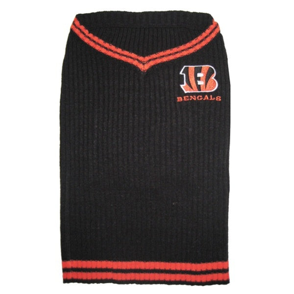 Cincinnati Bengals Dog Sweater - X-Small