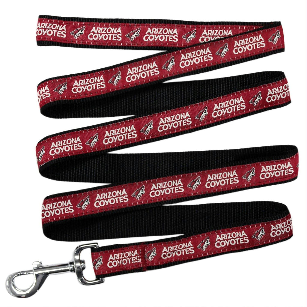 Arizona Coyotes Pet Leash by Pets First - Medium - staygoldendoodle.com