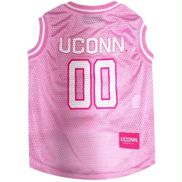 UConn Huskies Pet Pink Basketball Jersey - staygoldendoodle.com