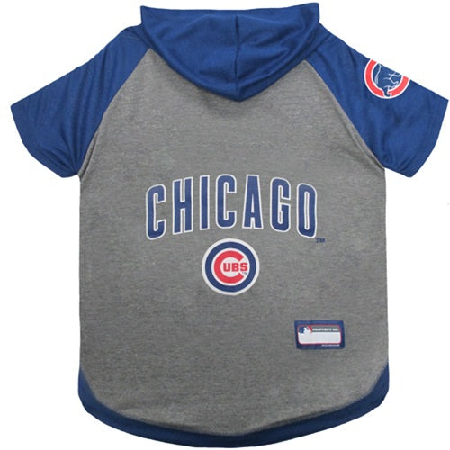 Chicago Cubs Pet Hoodie T-Shirt - staygoldendoodle.com