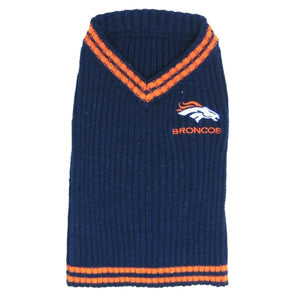 Denver Broncos Dog Sweater - staygoldendoodle.com