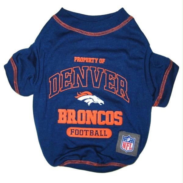 Denver Broncos Dog T-Shirt - staygoldendoodle.com