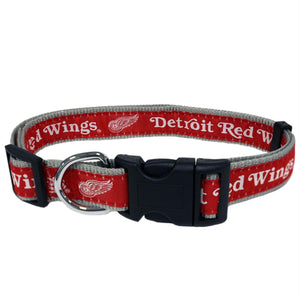 Detroit Red Wings Pet Collar by Pets First - staygoldendoodle.com