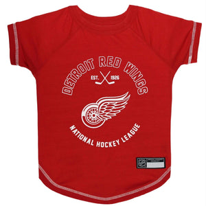 Detroit Red Wings Pet T-Shirt - staygoldendoodle.com