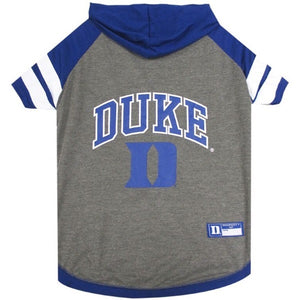 Duke Blue Devils Pet Hoodie T-Shirt - X-Small