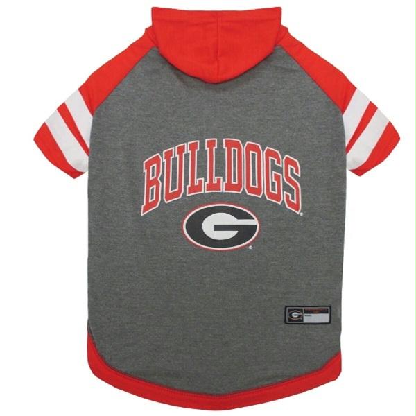 Georgia Bulldogs Pet Hoodie T-Shirt - staygoldendoodle.com