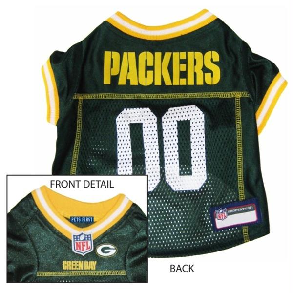 Green Bay Packers Dog Jersey - staygoldendoodle.com