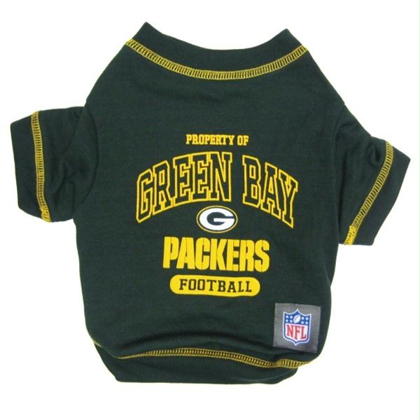 Green Bay Packers Dog T-Shirt - staygoldendoodle.com