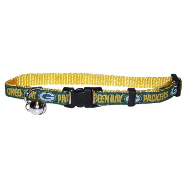 Green Bay Packers Breakaway Cat Collar - staygoldendoodle.com