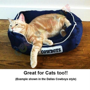 Houston Texans Pet Bed - staygoldendoodle.com