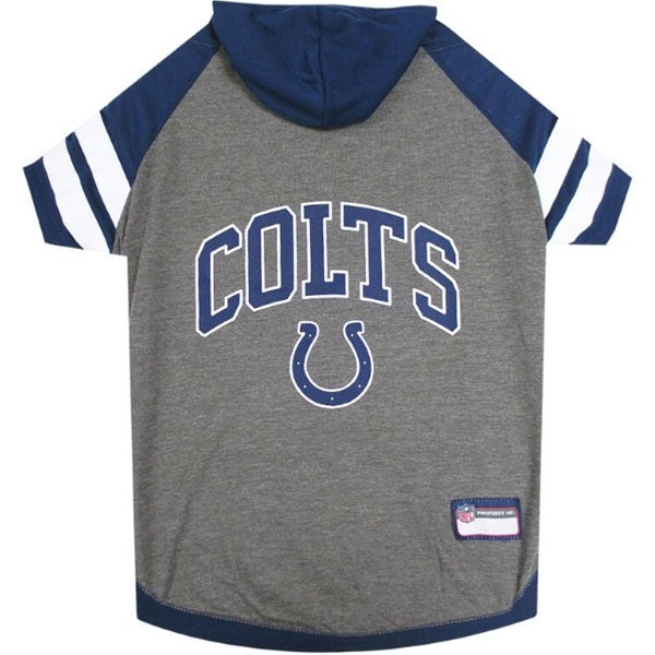 Indianapolis Colts Pet Hoodie T-Shirt - staygoldendoodle.com