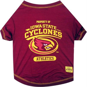 Iowa State Cyclones Pet Tee Shirt - staygoldendoodle.com