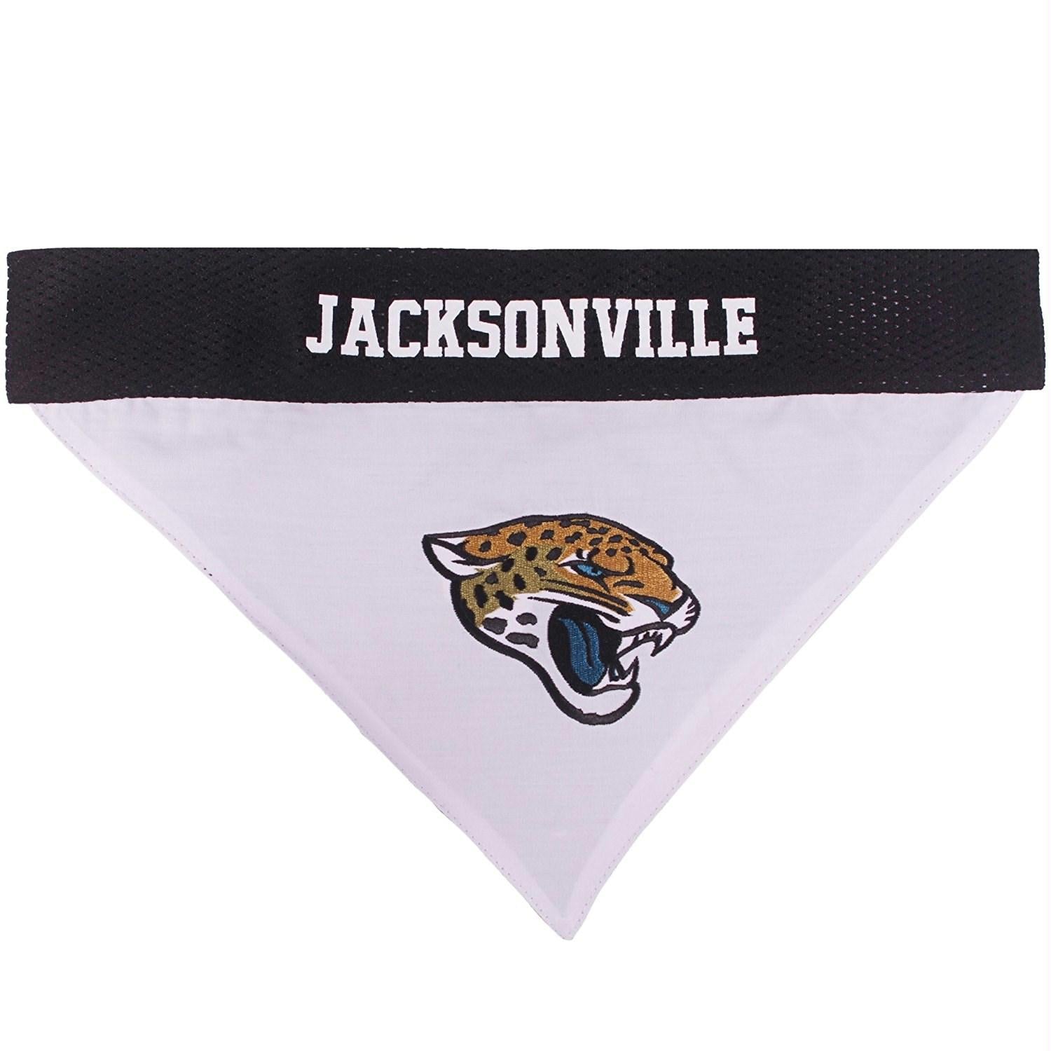 Jacksonville Jaguars Pet Reversible Bandana - staygoldendoodle.com