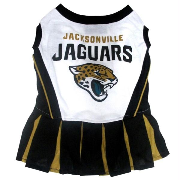 Jacksonville Jaguars Cheerleader Pet Dress - staygoldendoodle.com