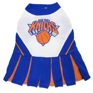 New York Knicks Cheerleader Pet Dress - staygoldendoodle.com