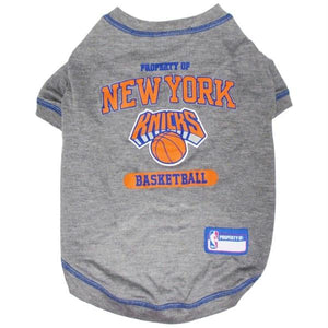 New York Knicks Pet T-Shirt - staygoldendoodle.com