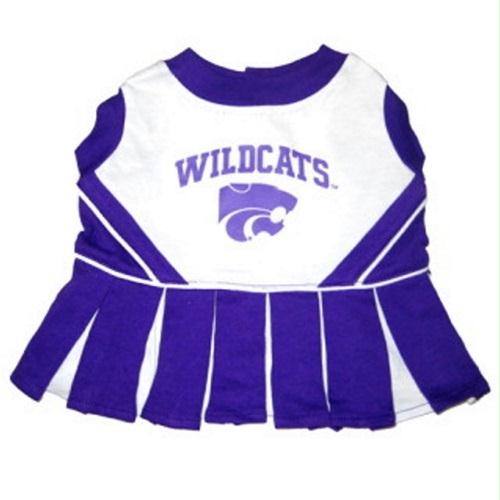 Kansas State Wildcats Cheerleader Pet Dress - staygoldendoodle.com