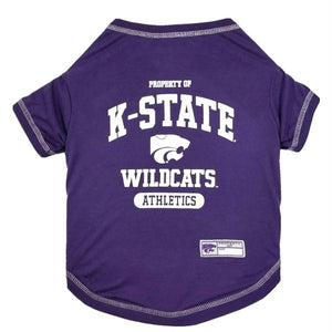 Kansas State Wildcats Pet Tee Shirt - staygoldendoodle.com