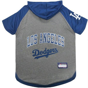 Los Angeles Dodgers Pet Hoodie T-Shirt - staygoldendoodle.com