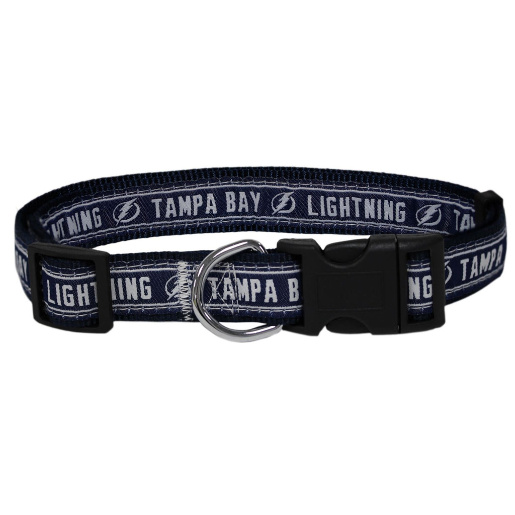 Tampa Bay Lightning Pet Collar by Pets First - staygoldendoodle.com