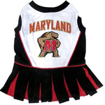 Maryland Terrapins Cheerleader Pet Dress - staygoldendoodle.com