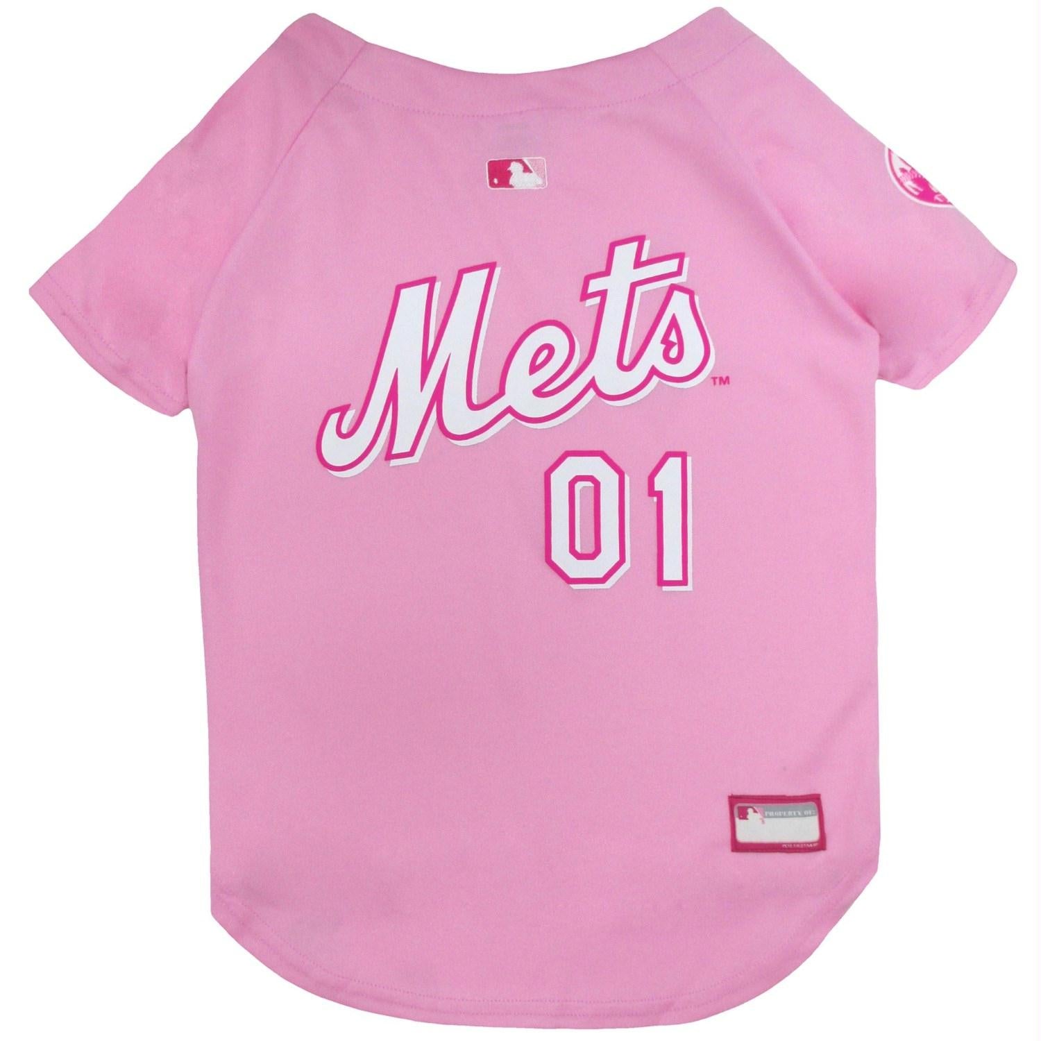 New York Mets Pet Pink Jersey - staygoldendoodle.com