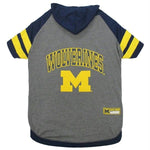 Michigan Wolverines Pet Hoodie T-Shirt - staygoldendoodle.com