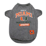 Miami Hurricanes Pet Tee Shirt - staygoldendoodle.com