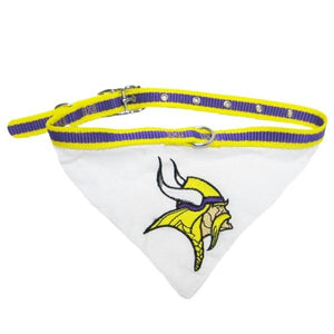 Minnesota Vikings Dog Collar Bandana - staygoldendoodle.com