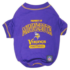 Minnesota Vikings Dog T-Shirt - staygoldendoodle.com